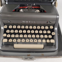 Load image into Gallery viewer, Vintage 1955 Portable Typewriter Royal Quiet De Luxe Model AC SN 3096134 Works