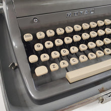 Load image into Gallery viewer, Vintage 1955 Portable Typewriter Royal Quiet De Luxe Model AC SN 3096134 Works