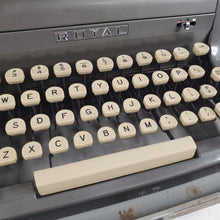 Load image into Gallery viewer, Vintage 1955 Portable Typewriter Royal Quiet De Luxe Model AC SN 3096134 Works