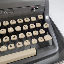 Load image into Gallery viewer, Vintage 1955 Portable Typewriter Royal Quiet De Luxe Model AC SN 3096134 Works