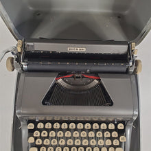 Load image into Gallery viewer, Vintage 1955 Portable Typewriter Royal Quiet De Luxe Model AC SN 3096134 Works