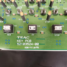 Load image into Gallery viewer, Key &amp; Meter PCBs for Tascam DA-88 Digital Recorder TEAC 52103524-00 52103525-00