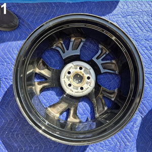 21-24 Ford Mustang Mach-E 19" Black Machined Wheel - YOU CHOOSE