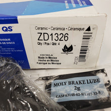 Load image into Gallery viewer, 08-16 Chrysler Dodge Volkswagen Disc Brake Pad Set-QuickStop Wagner ZD1327