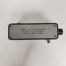 Load image into Gallery viewer, Agilent HP Keysight 355C 0.5 Watt 50 Ohms DC to 1000 MHz Coaxial VHF Attenuator