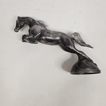 Load image into Gallery viewer, Vintage Ralet Jumping Arabian Metal Horse Trophy Figurine Dodge Gladys Brown GBE
