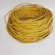 Load image into Gallery viewer, NOS CAPWIRE 12 AWG 600 Volt Solid Copper Electrical Wire Yellow Sheath ~400 Feet