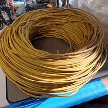 Load image into Gallery viewer, NOS CAPWIRE 12 AWG 600 Volt Solid Copper Electrical Wire Yellow Sheath ~400 Feet