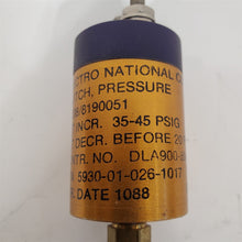 Load image into Gallery viewer, NOS Liquid Pressure Increase Switch 20-40 PSIG Electro National 8190051