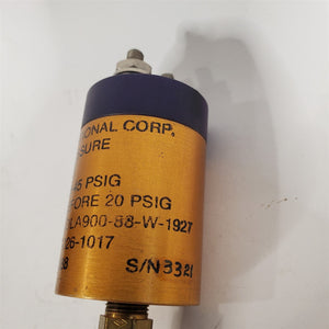 NOS Liquid Pressure Increase Switch 20-40 PSIG Electro National 8190051