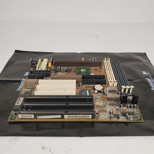Vintage 1998 Slot 1 Computer Motherboard SIMM72 SOYO SY-6KL w/Manual & Driver CD