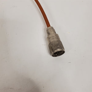 Vtg RF Coax Cable Amphenol PL259 UHF Male to UHF Male Tensolite RG400/U 25.5"