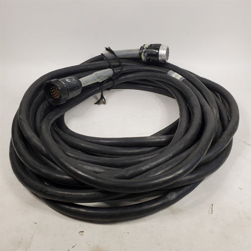 60 Foot Lighting Cable Socapex 19-Pin Male to Female Tourflex E64207 12AWG 600V