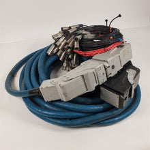 Load image into Gallery viewer, 53 Foot Ramlatch Snake Cable 42 Channel to 36 XLR Male &amp; 6 XLR Female Whirlwind