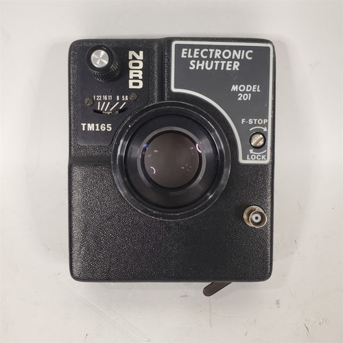 Vintage Electronic Shutter NORD Model 201 / TM165 165mm Lens for Model 2 Camera