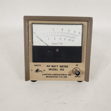 Load image into Gallery viewer, RF Watt Meter Wattmeter Switchable 0-5 / 0-15 Watts Rare HTF Lampkin Model 702