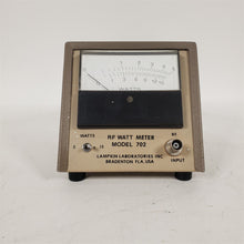 Load image into Gallery viewer, RF Watt Meter Wattmeter Switchable 0-5 / 0-15 Watts Rare HTF Lampkin Model 702