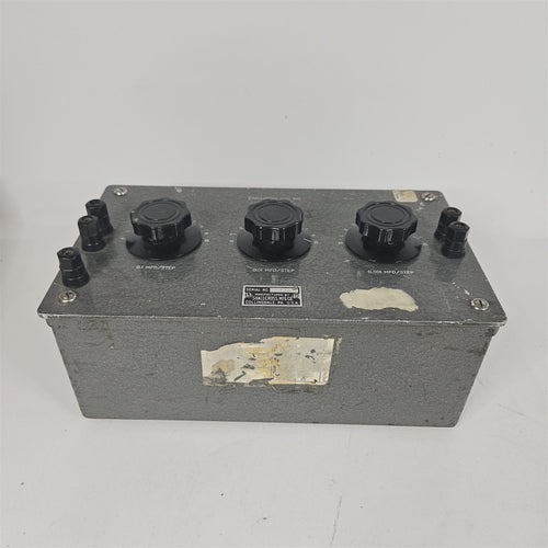 Vintage Decade Capacitance 3-Dial 0.001 uF to 1.0 uF Smallcross Type 692