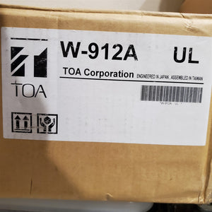 In-Wall Mixer Power Amplifier TOA W-912A NOS