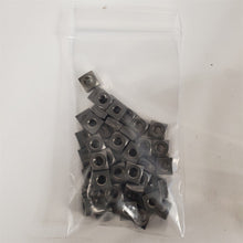 Load image into Gallery viewer, Vintage 1986 Mil-Std Original Square Head Nuts 1/4-20 Pack of 50