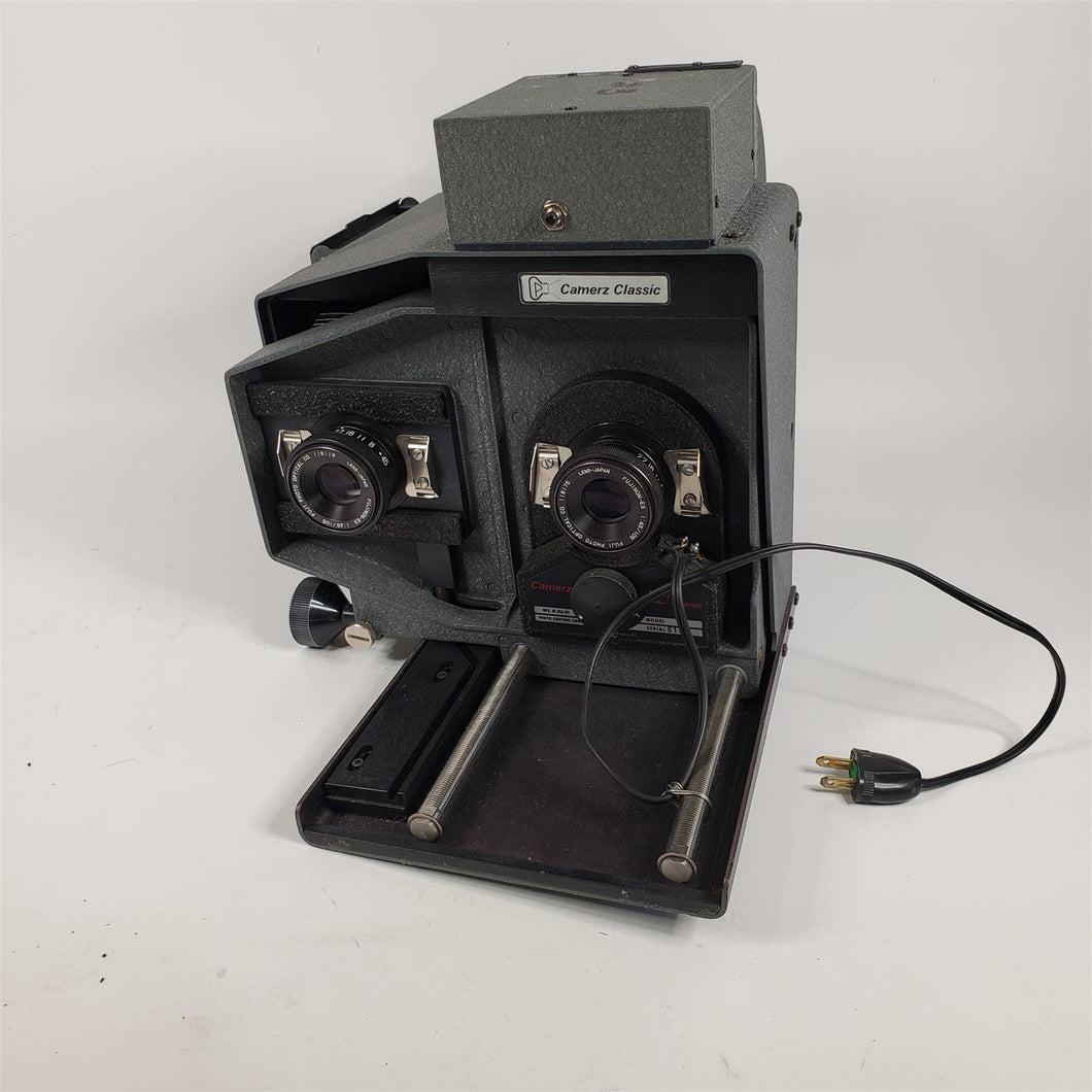 Vintage Camerz Classic Electri-Tronic Twin Lens Camera w/ Film Magazine