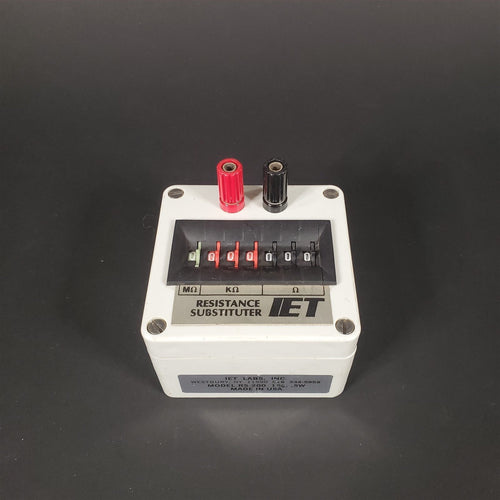 Vintage Resistance Substituter Decade Box 0-9,999,999Ω Ohms IET Labs RS-200