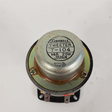 Load image into Gallery viewer, Vintage Sansui T-104 14 Ohm 20W Tweeter For SP-2500 &amp; Fits Others