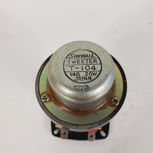 Vintage Sansui T-104 14 Ohm 20W Tweeter For SP-2500 & Fits Others