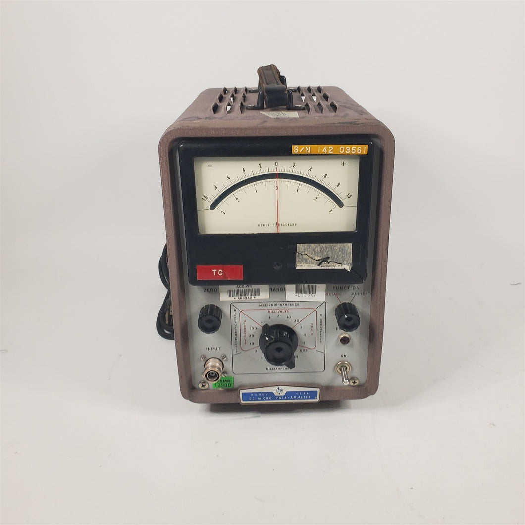 Vintage DC Micro Volt-Ammeter HP Model 425A