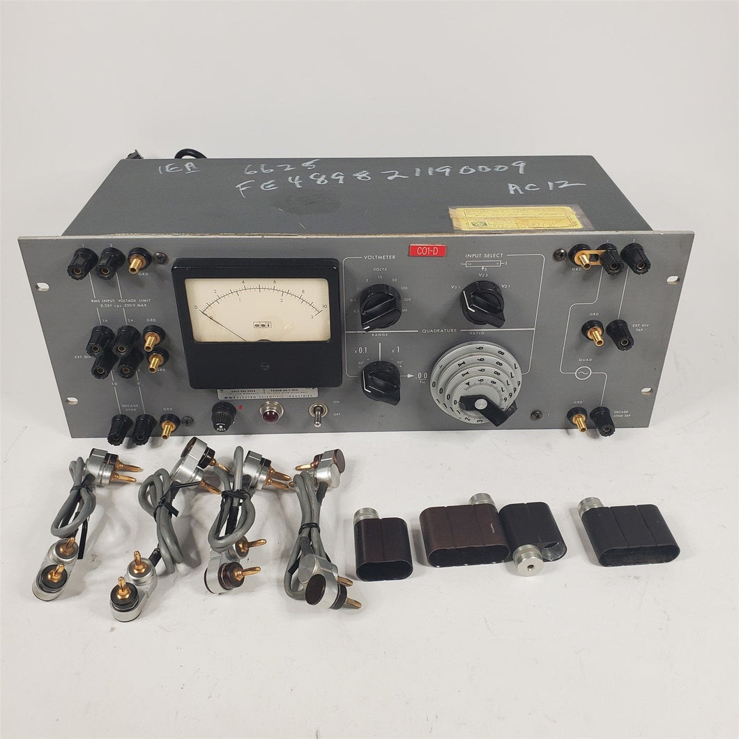 ESI RA-79 Ratio Accessory Unit for ESI 791 Ratio Measurement System w/ Cables