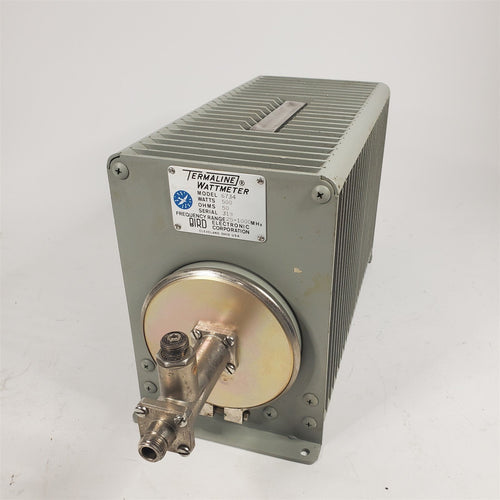 RF Coaxial Dummy Load 500 Watts 50 Ohms .025-1 GHz Bird Termaline 6734