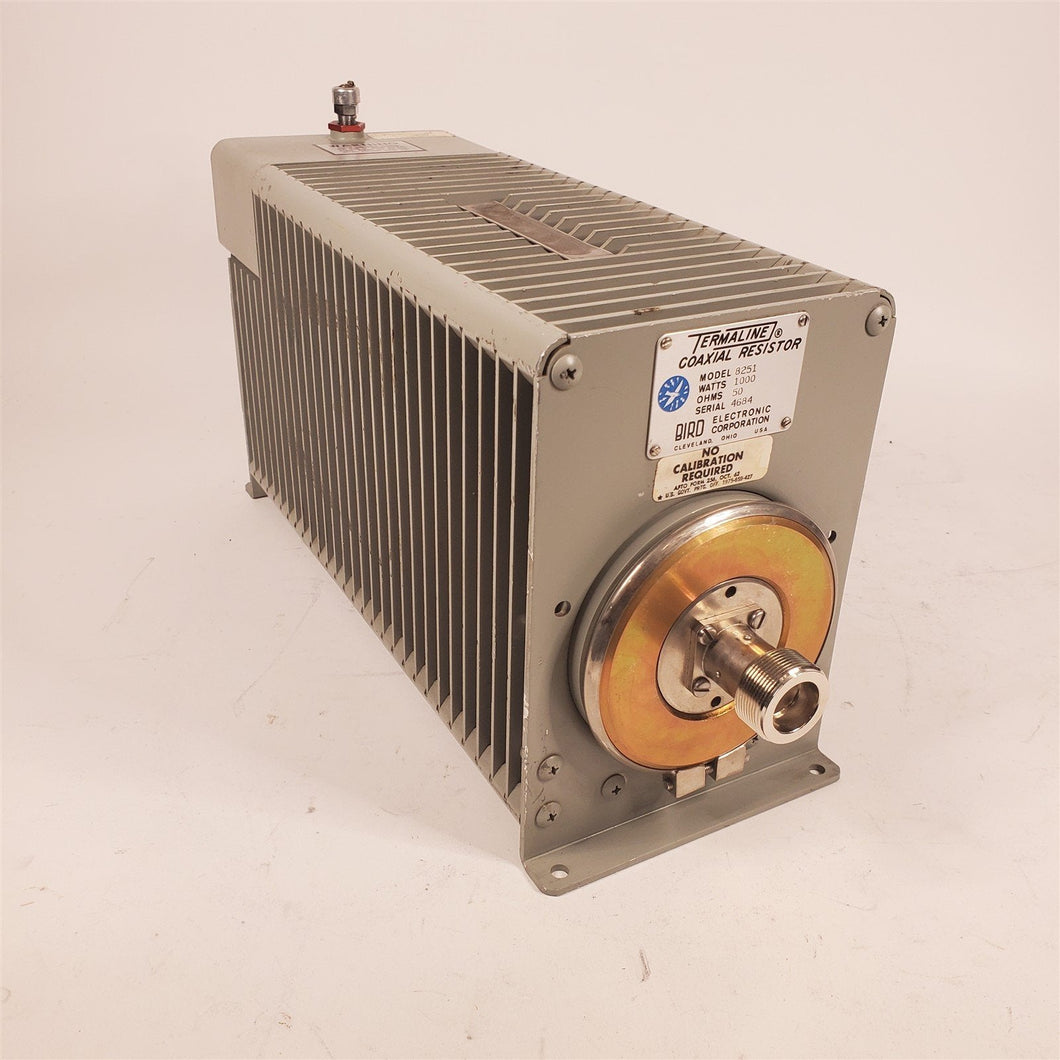 Bird Termaline Coaxial Resistor Termination RF Load Model 8251 1000W DC - 2.4GHz