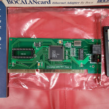 Load image into Gallery viewer, Vintage 1995 Original BOCALANcard ISA LAN Ethernet Card Boca Research