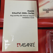 Load image into Gallery viewer, Vintage 1996 Asante EtherPac 2000+TC ISA 10T/Ethernet Adapter