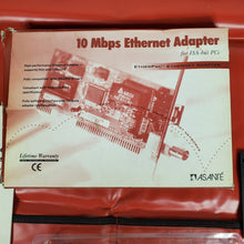 Load image into Gallery viewer, Vintage 1996 Asante EtherPac 2000+TC ISA 10T/Ethernet Adapter