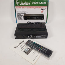 Load image into Gallery viewer, LinkBox 9000i HD Local FTA Satellite Receiver w/ Remote Control - NOS