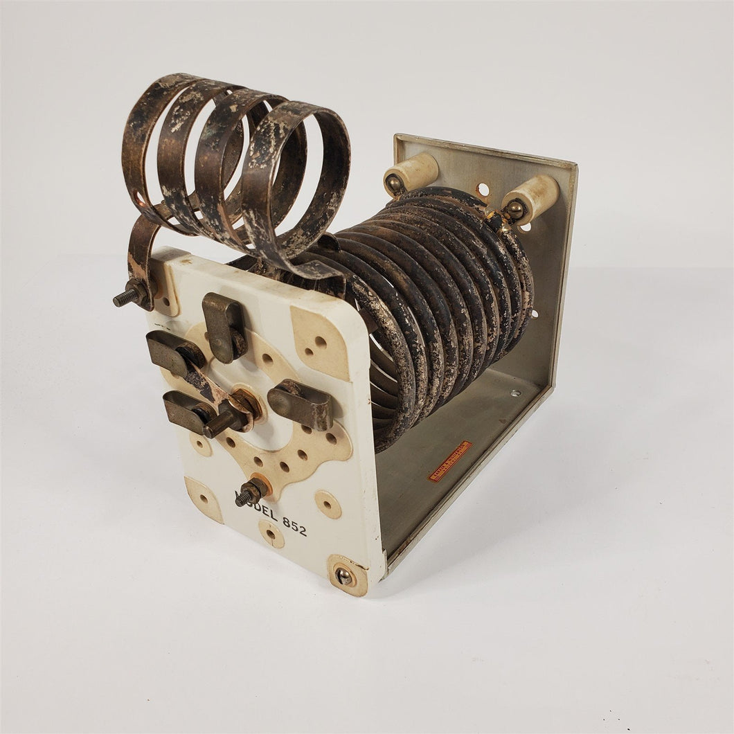 Tank Coil Band Switching 80-10 Meters B&W Barker and Williamson Model 852