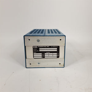 DC Power Supply 15VDC 0.8A Power Pac Inc PPM4D-15 VDC