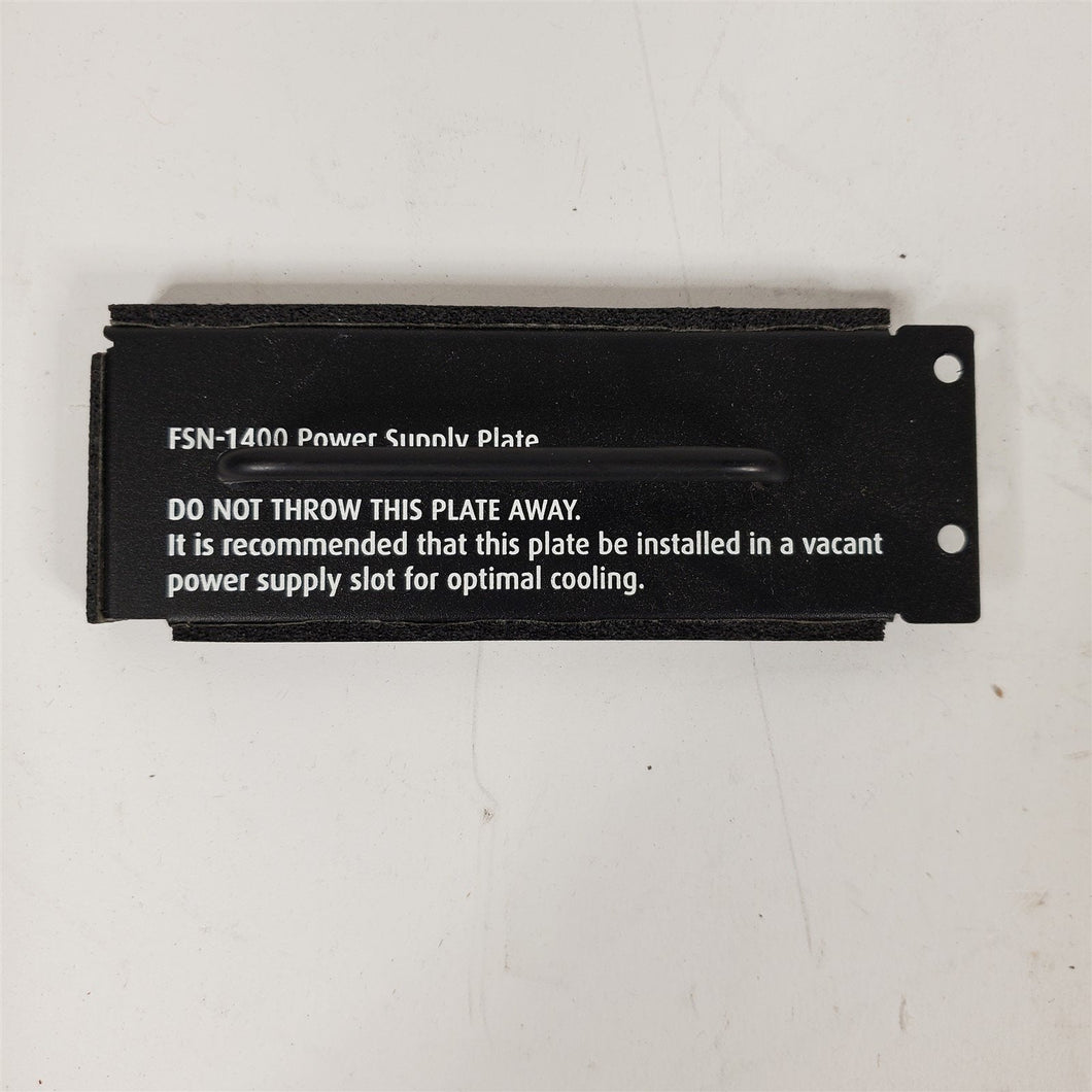 Power Supply Dummy Plate for Barco FSN Series Video Processing Switcher FSN-1400