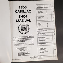 Load image into Gallery viewer, 1968 Cadillac Shop Manual reprint by GM Restoration Parts