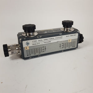 HP Agilent 776D Dual Directional Coupler from EG&G 940-1900 MHz Type N (M-F-F-F)