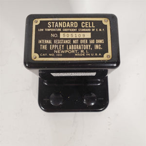 Standard Cell Low Temperature Coefficient of EMF Eppley Laboratory 100 SN 505109