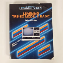 Load image into Gallery viewer, Compusoft Learning TRS-80 Model III BASIC David A. Lien (1984, Trade Paperback)