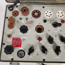 Load image into Gallery viewer, Vtg US Army TV-7D/U Tube Tester Serial #1440 ECCO Electronics Components Corp