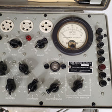 Load image into Gallery viewer, Vtg US Army TV-7D/U Tube Tester Serial #1440 ECCO Electronics Components Corp