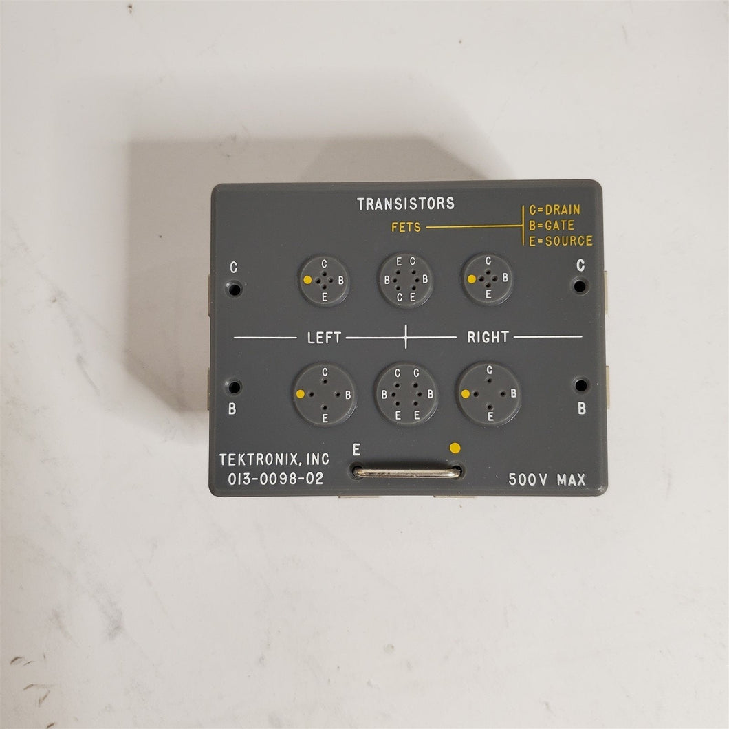NOS Transistor Test Adapter for 576 & 577 Curve Tracers Tektronix 013-0098-02