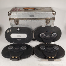 Load image into Gallery viewer, ARRI ARRIFLEX Lot of 4 16mm Film Magazines 500 ft w/Case 3 for 16 BL, 1 for 16 M