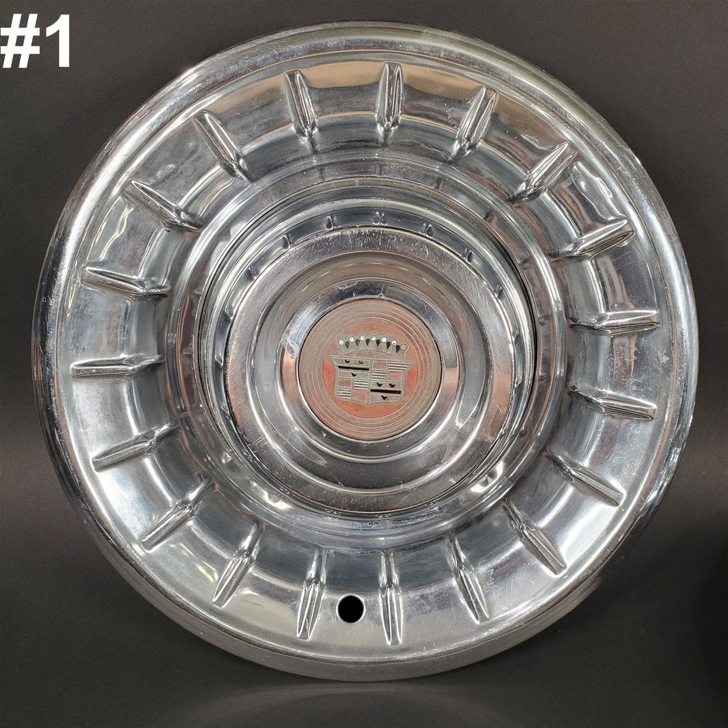 56 1956 Cadillac Fleetwood Deville Hub Cap Wheelcover YOU CHOOSE Hubcap