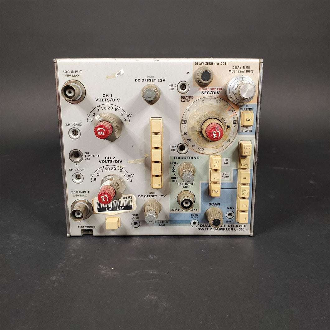 Tektronix 7S14 5S14N Dual Trace Delayed Sweep Sampler for 7xxx Oscilloscopes