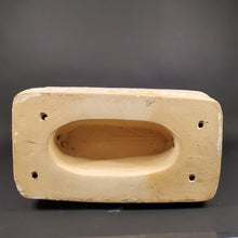 Load image into Gallery viewer, Huge Ceramic Hollywood Regency Elephant Plant Stand / Side Table
